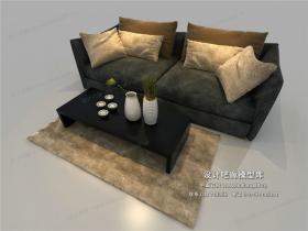 现代风格沙发组合3Dmax模型 (45)