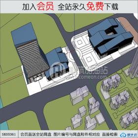 SK05361商业综合体 su模型