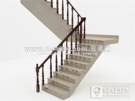 楼梯3d模型k02851