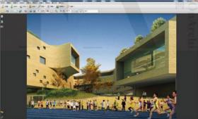 ZZ0168大中小学校园规划设计文本分析效果图文说明素材作...