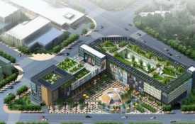 [上海]多层大型综合商业中心建筑设计方案文本（三角形地...
