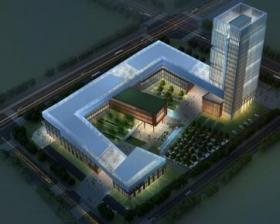 [江苏]计量检测基地总部办公大楼建筑设计方案文本