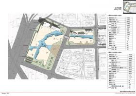 NO01167商业广场一套建筑方案设计cad图纸平立剖+方案文本