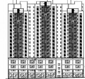 [平昌县]某十五层商住楼建筑施工图（含审图意见，建筑节...