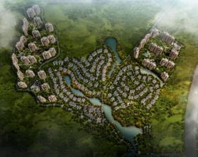 [广东]现代artdeco风格高层住宅及低层别墅建筑设计方...