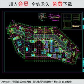 商业平面图 CAD