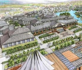 [丽江]某超五星级花园式酒店概念性规划设计文本