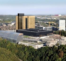 建筑形式的延续 - 欧洲法院第五期扩建工程，卢森堡 / Domin...