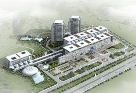 [深圳]高层现代简洁流动感综合性医院建筑设计方案文本