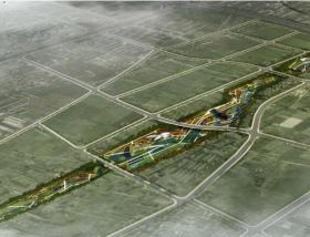 [陕西]西安曲江创意谷湿地公园方案景观概念规划设计（P...