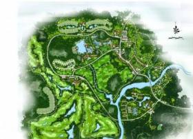 [海南]县城温泉度假区控制性详细规划方案