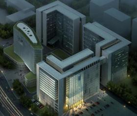 [天津]中星电子研发中心办公楼建筑设计方案（SU+文本）
