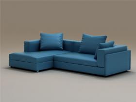 单个现代简约沙发3Dmax模型 (15)