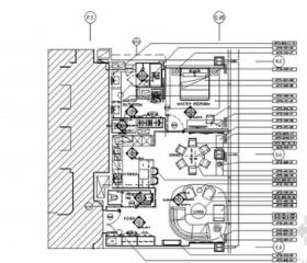 [上海]金融区现代酒店式公寓样板房装修施工图（含实景）