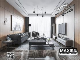 现代客厅3Dmax模型 (18)