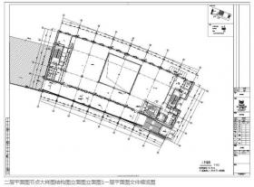 某市科技馆全专业建筑设计施工图（CAD+水电+结构+建筑）