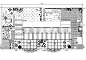 某商业楼文庭雅苑屋顶绿化工程施工图