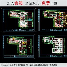 国际广场平面图CAD