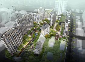 ​[上海]杨浦商业景观及居住区景观方案文本-朗道...