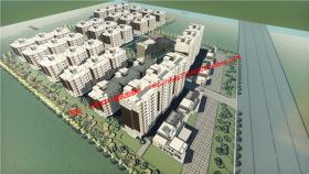 NO01265建筑小区居住区规划设计cad总图图纸su模型及效果图