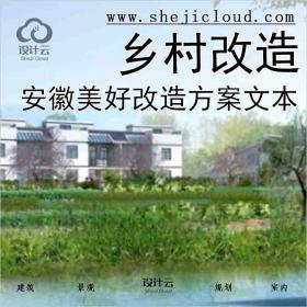 【2396】[安徽]美好乡村改造方案文本