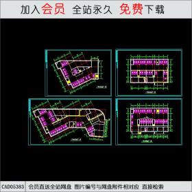 CAD05383某小区地下车库平面方案图.dwgCAD