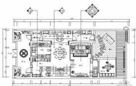 [苏州]中式风格别墅室内装修设计CAD施工图（含效果图...