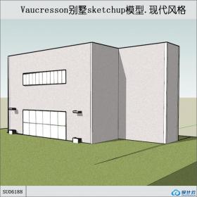 SU06188Vaucresson别墅，柯布西耶现代主义名作，2层