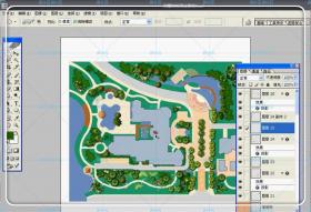 JC00085PS设计彩平图园林景观后期小区彩色平面图视频教程...