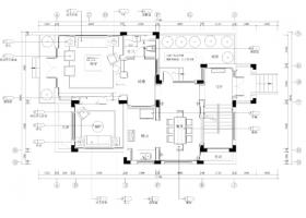 [上海]风景水岸样板房施工图+3D模型+实景图