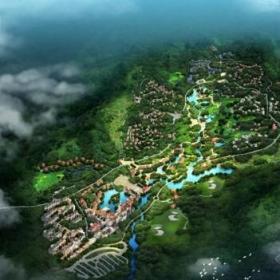 [山东]多种混合风格高品质生态休闲度假村建筑设计方案文...