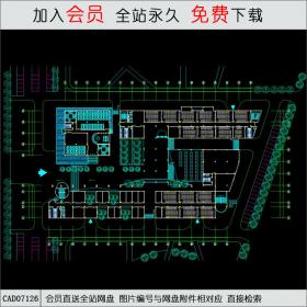 某大学教学楼方案设计CAD