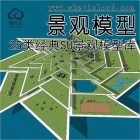 【第231期】设计师必备25类经典SU模型库大全