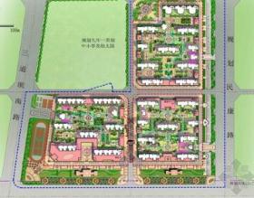 [新疆]高档现代住宅区景观规划设计方案