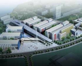 [上海]高校校区规划及单体设计方案文本（含cad）