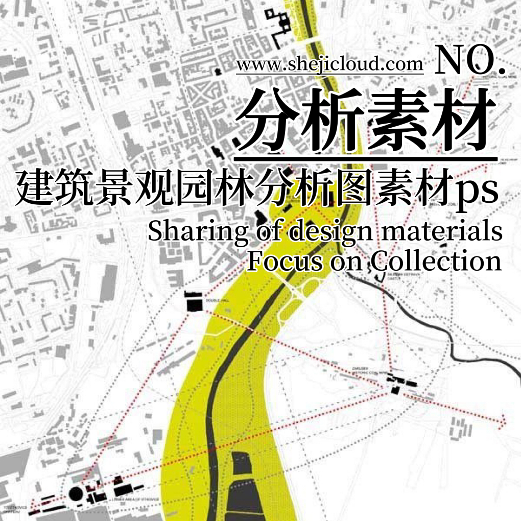 【059】设计师必备建筑景观园林分析图素材ps-1