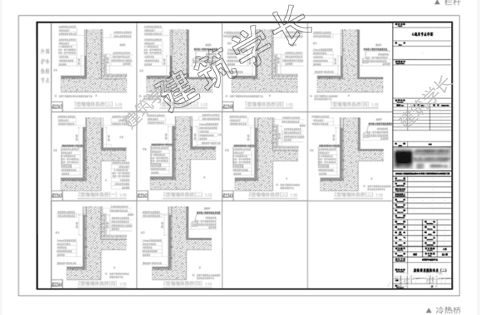 全新院建筑CAD施工图合集 CAD图纸 建筑结构 通用核心筒门窗-1