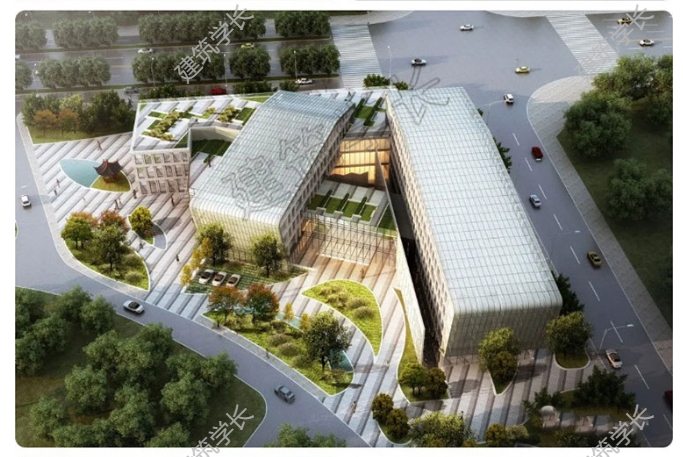 全新市民中心设计文本SU合集 SU模型 建筑设计 公共建筑-1